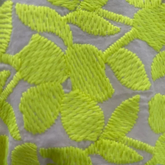 J. Crew Neon Floral Embroidered Mini Skirt - Picture 4 of 12